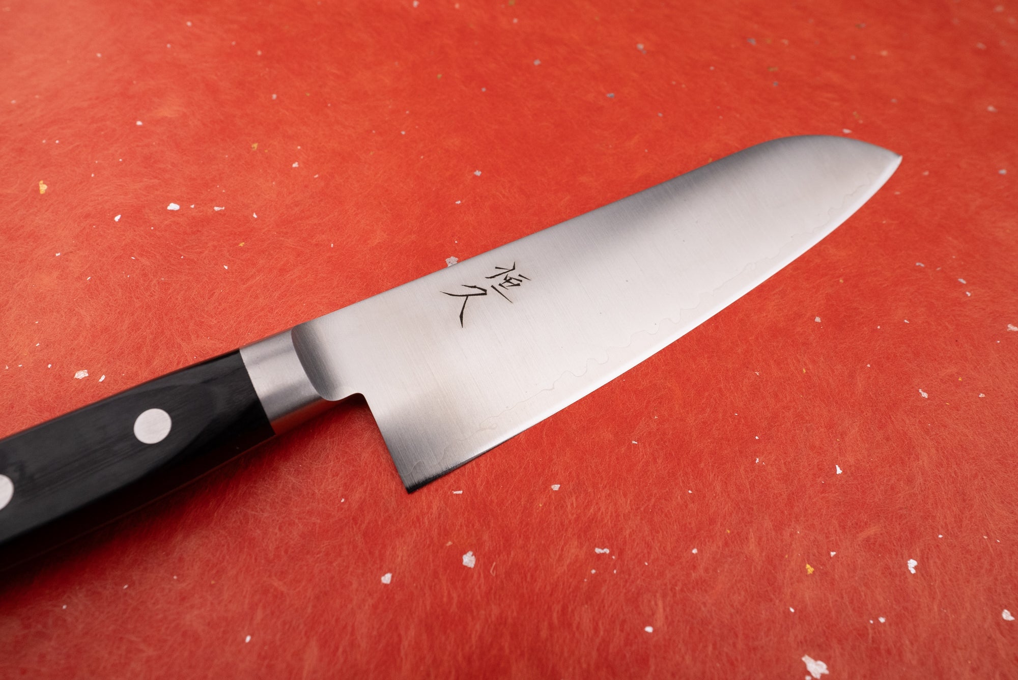 Tsunehisa 440C Sanjuni 参拾弐 Western Santoku 180mm T-03205