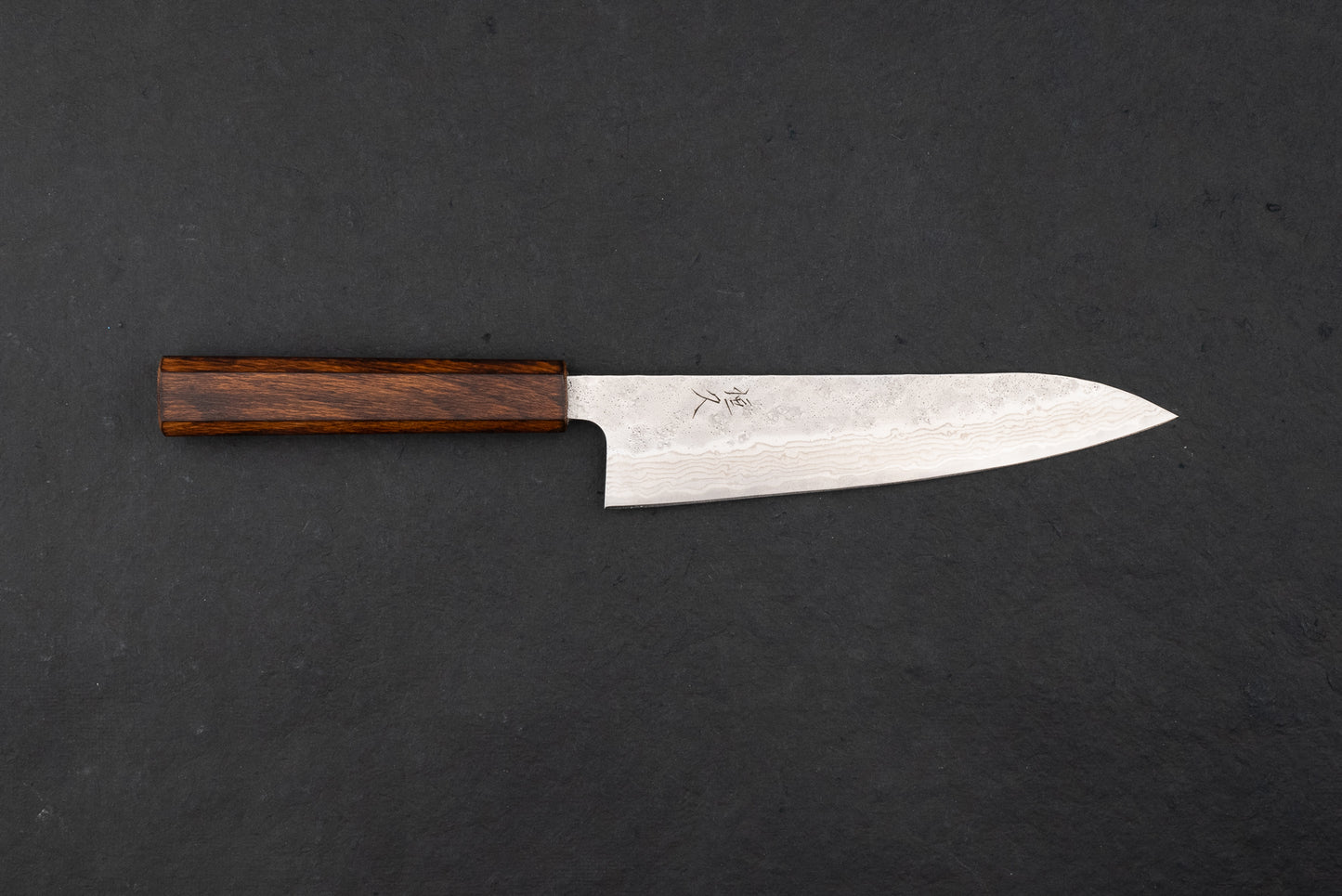 Tsunehisa Sanjuichi 参拾壱 440C Tsuchime Damascus Gyuto 180mm