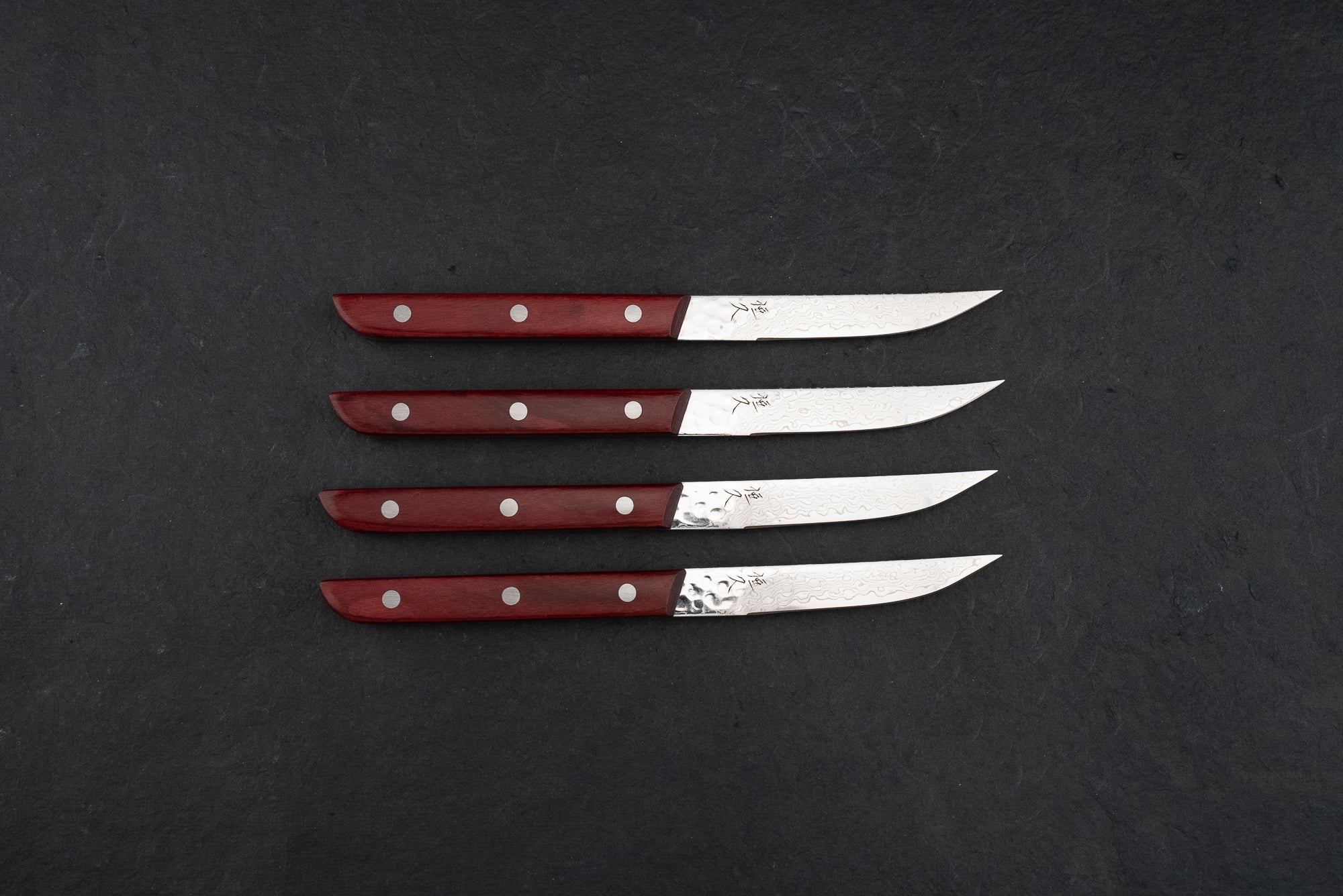 Tsunehisa AUS10 Damascus Steak Knife from Tsunehisa