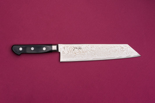 Tsunehisa AUS10 Sanjuhachi 参拾捌 Kuronami Damascus Western Kiritsuke 210mm T-03810