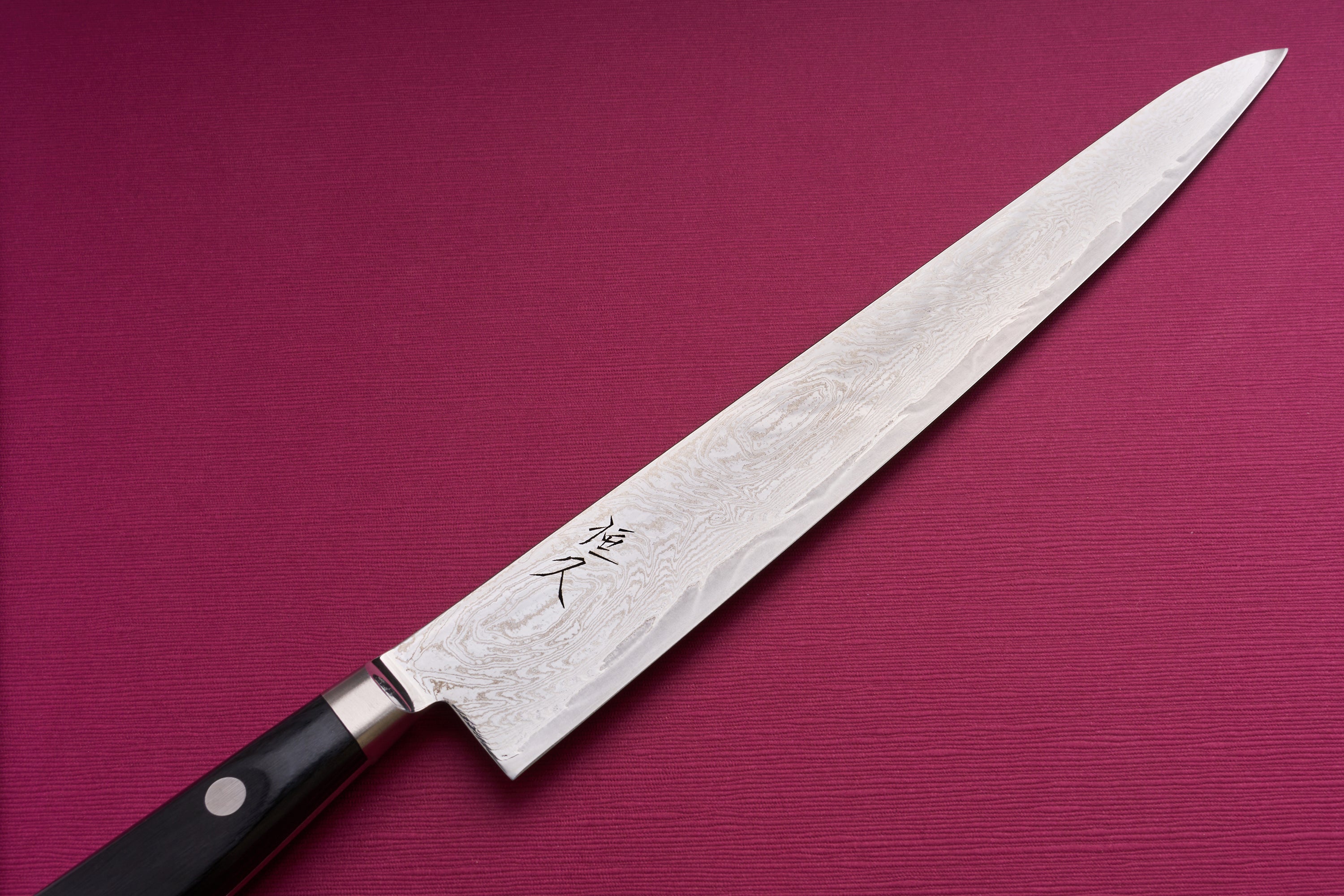 Tsunehisa AUS10 Sanjuhachi 参拾捌 Kuronami Damascus Western