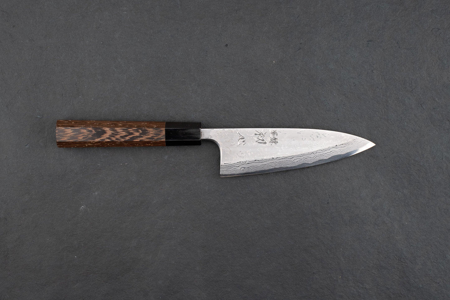 Yoshihiro Yauji Aogami Damascus Deba 150mm