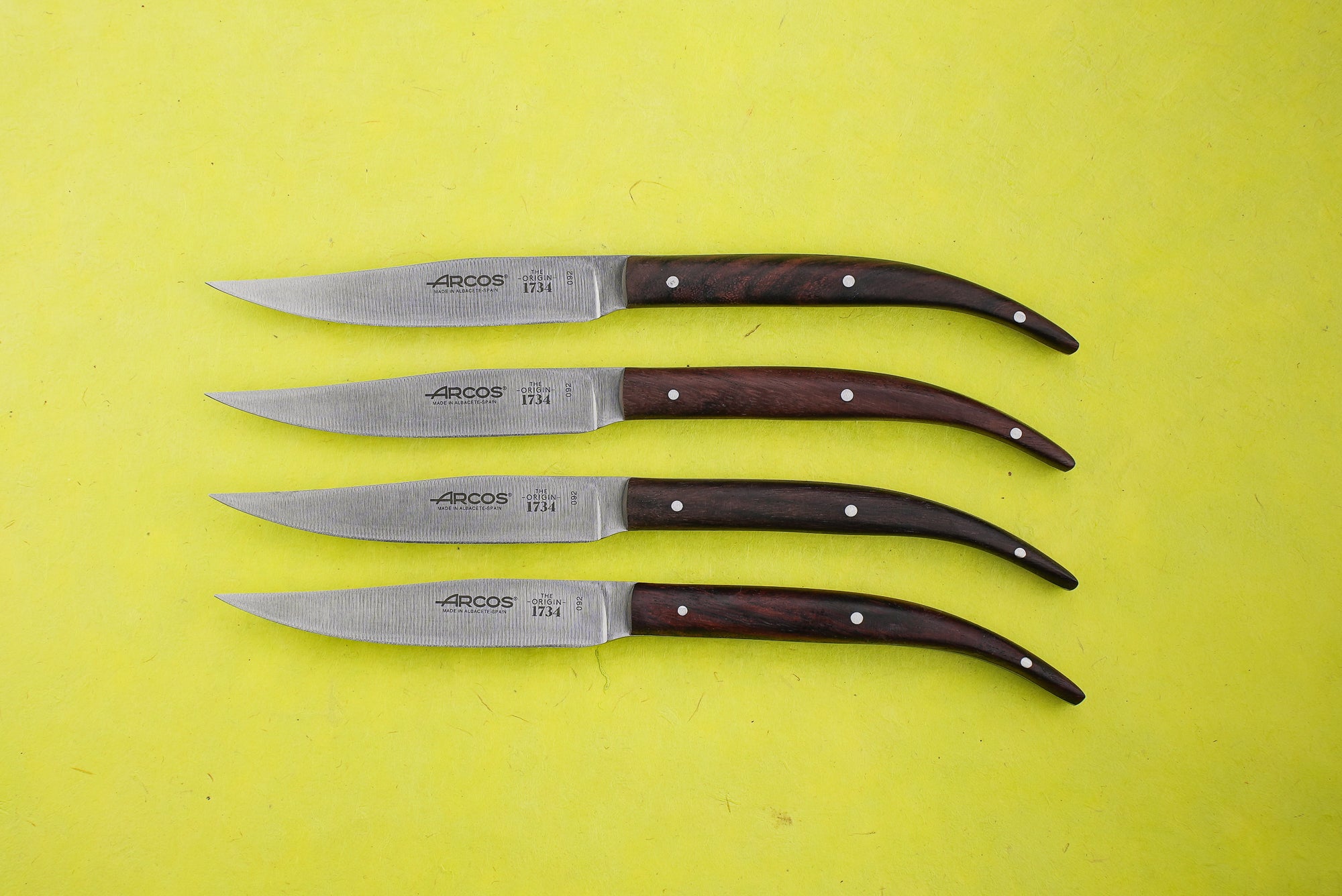 Arcos The Origin Steak Knife Set Knifewear Handcrafted Japanese