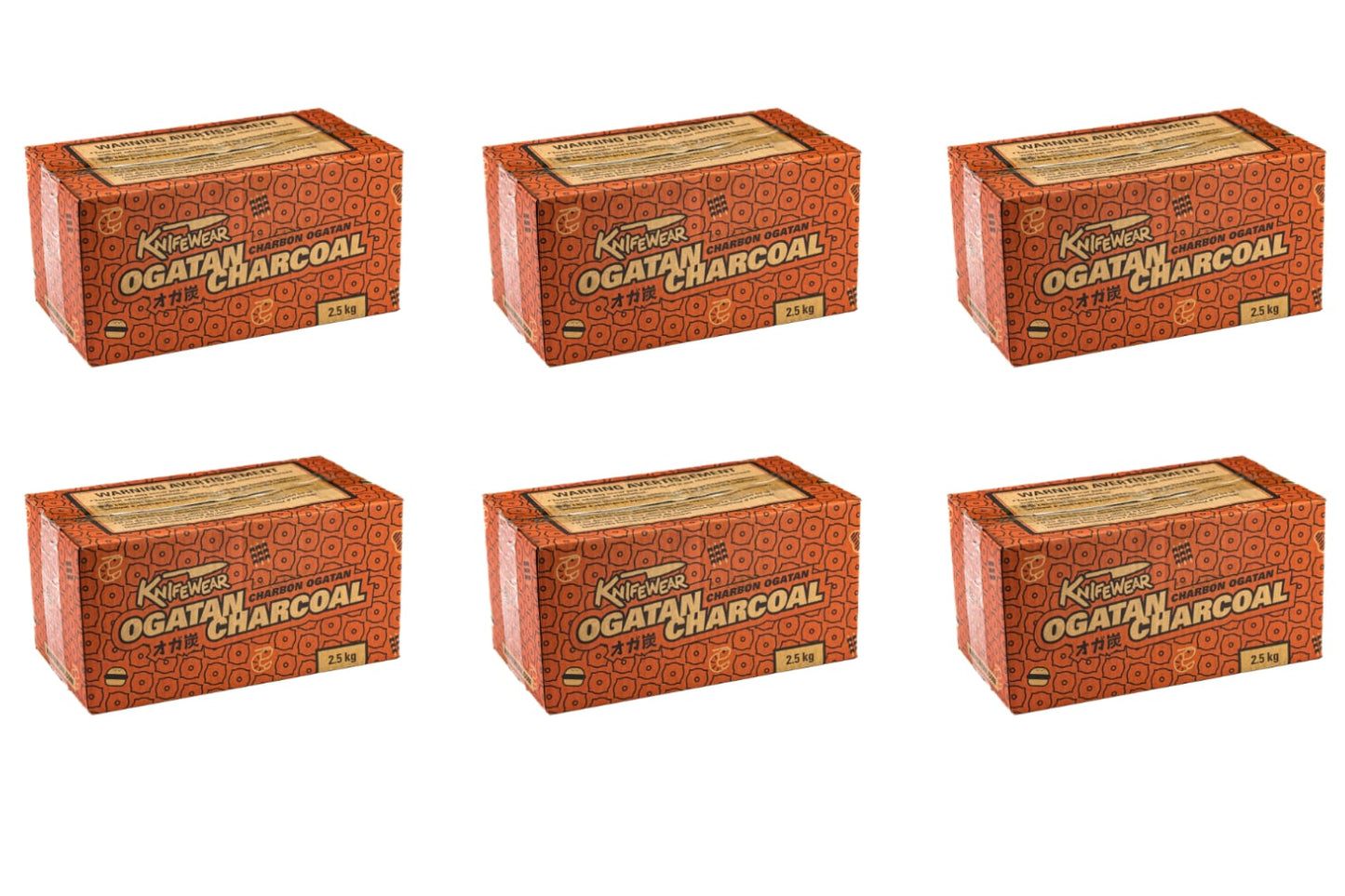 Knifewear Ogatan Charcoal - 6 Box Case