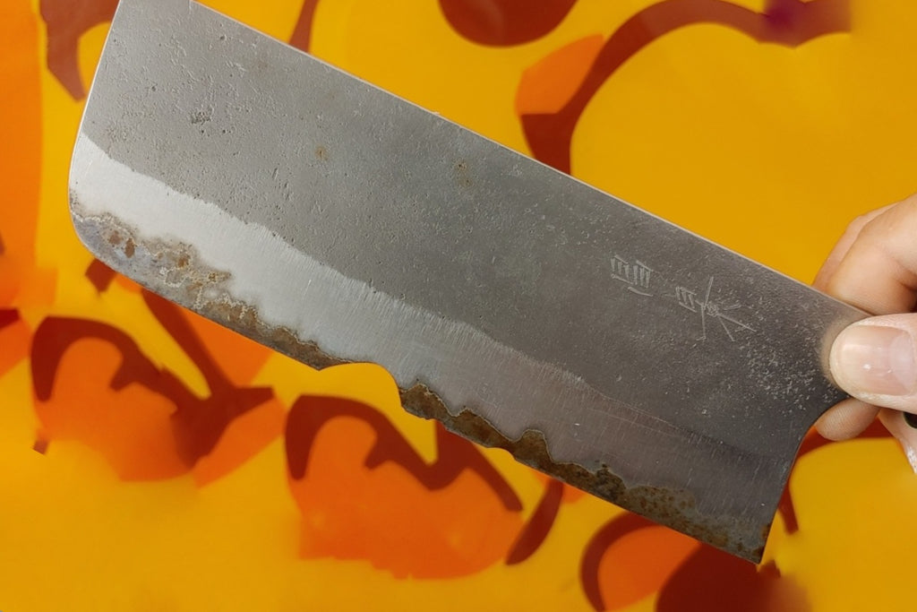 Knife Repairs chips, tips, and bends In store service Knifewear Handcrafted Japanese