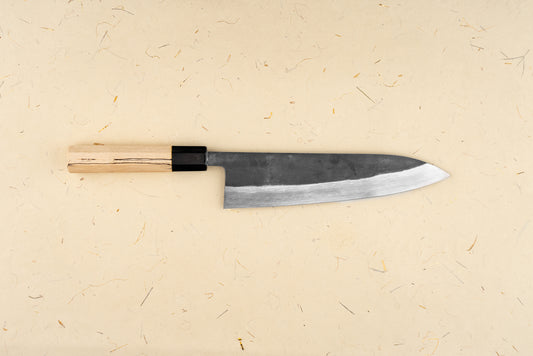 Isamitsu Hamono Shiroichi Kurouchi Gyuto 210mm