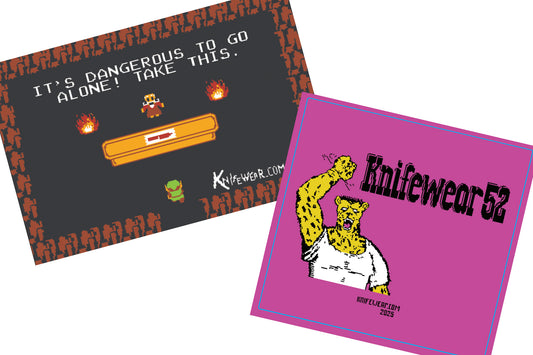 Sticker Sunday September 2025 from Knifewear Merch