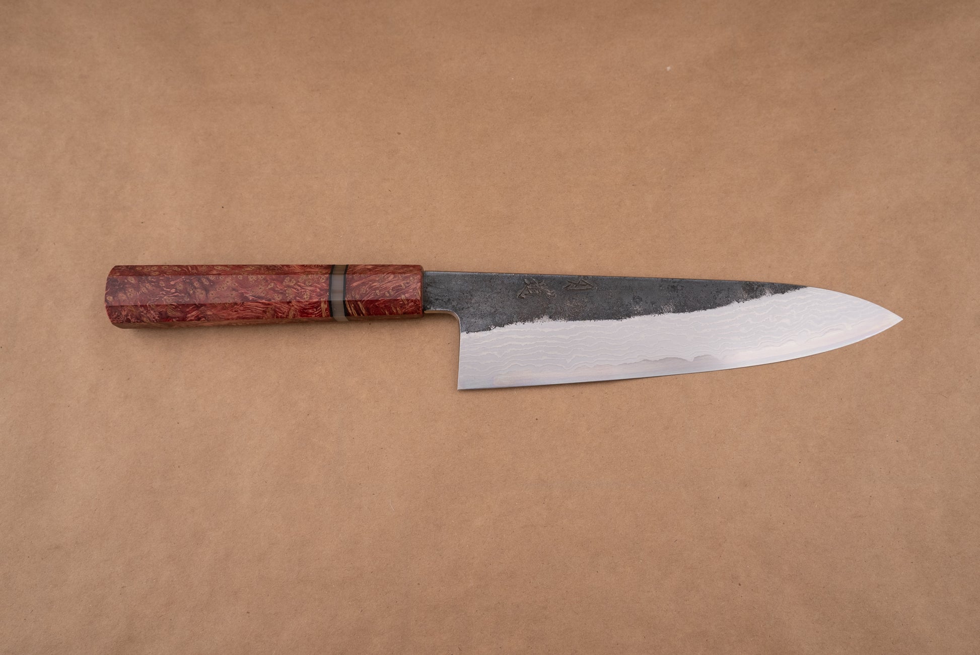 Custom Handle Hado Quzilla Gyuto 210mm from Hado Sakai
