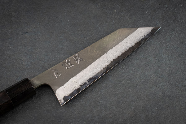 Hatsukokoro Shinkiro AS Kurouchi Damascus Bunka 165mm 