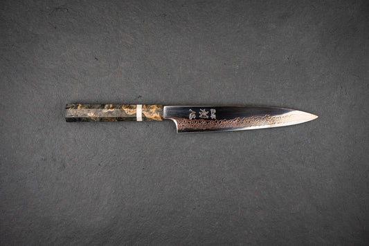 Hatsukokoro Yorokobi SLD Damascus Petty 180mm