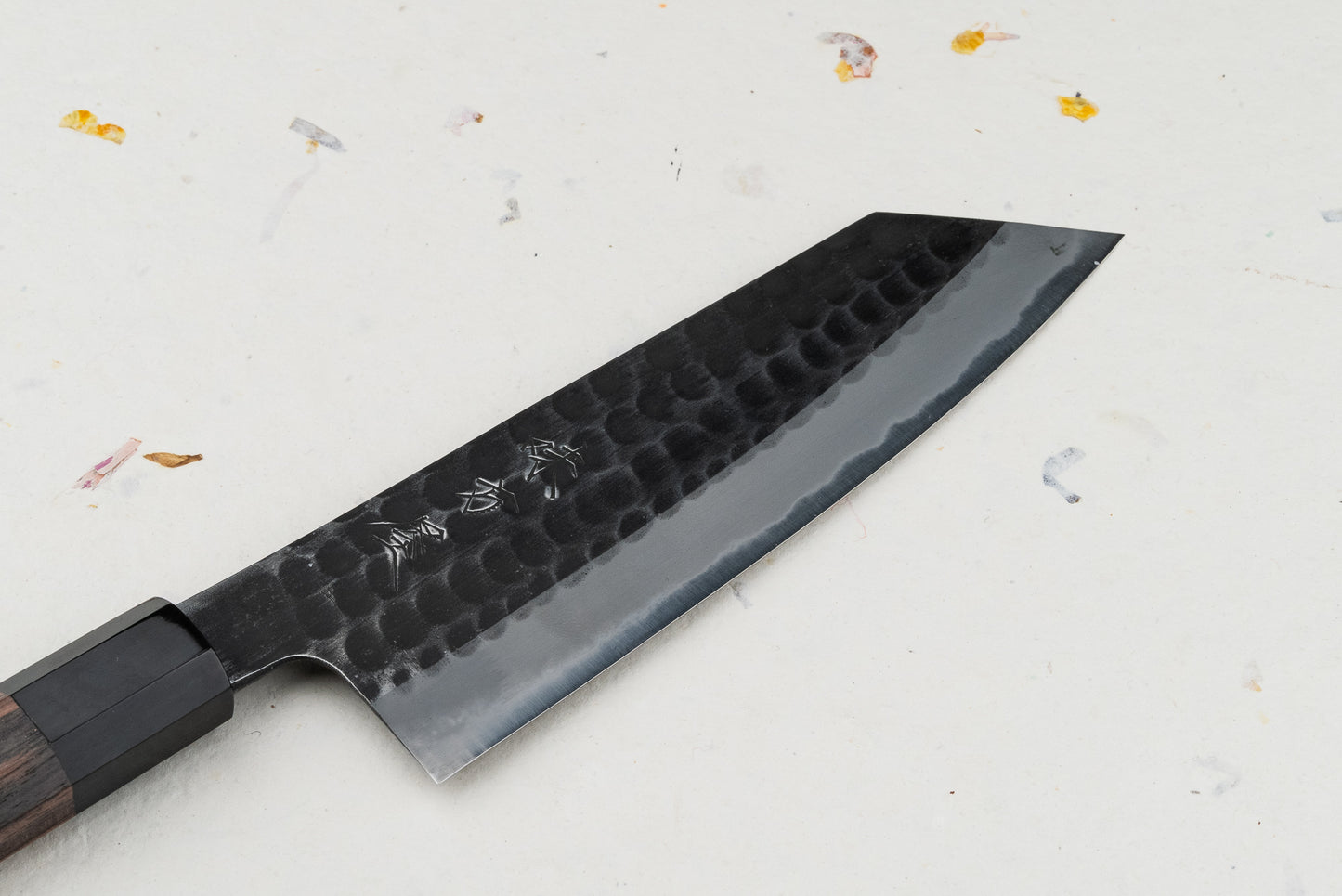 Mutsumi Hinoura "Ajikataya" Shirogami Tsuchime Bunka 165mm