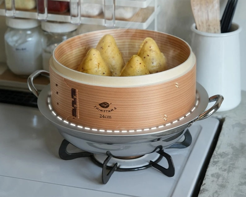 Shimoyama Bamboo Steamer Basket Adaptor Ring