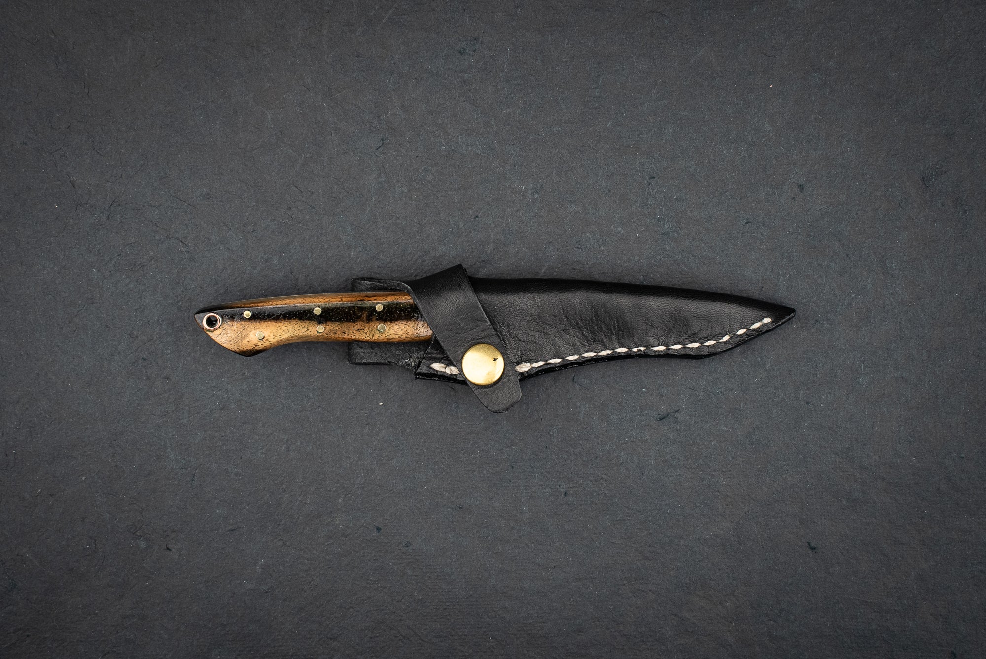Ken Kageura Clip Point Hunting Knife 90mm
