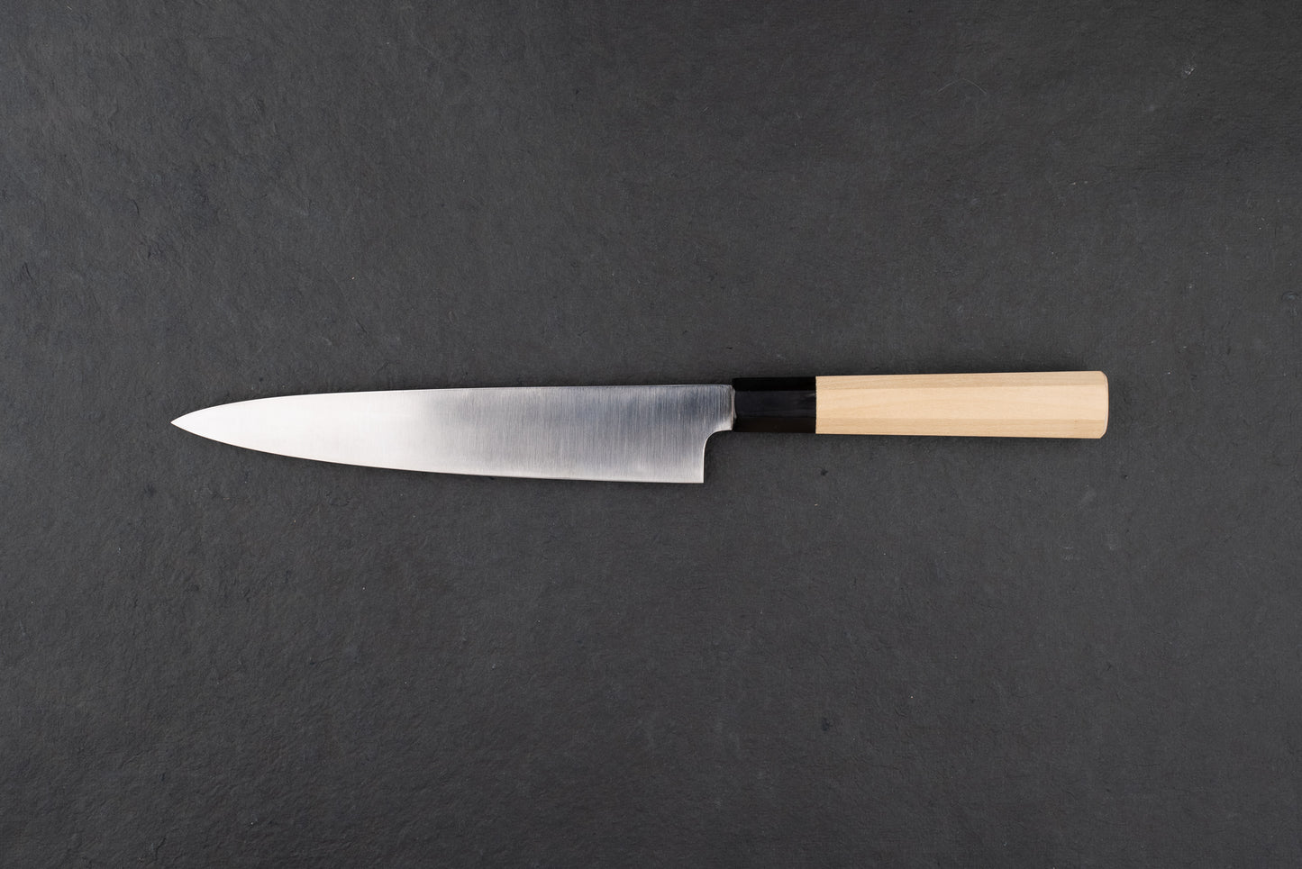 Yoshiaki Fujiwara (Kiyoshi Kato) Aoniko Migaki Sujihiki 210mm