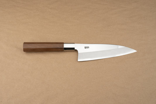 Kurotori Tanzo Ginsan Deba 165mm from Kurotori