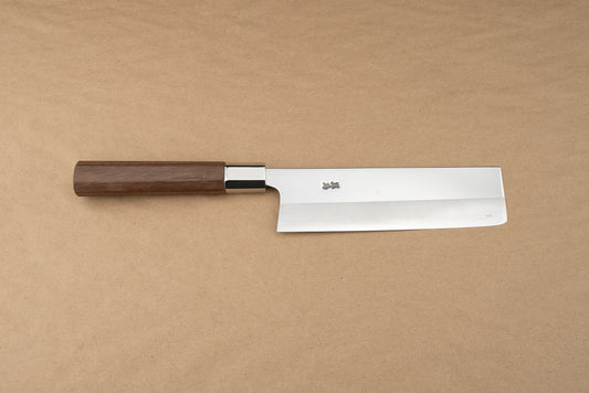 Kurotori Tanzo Ginsan Funayuki Nakiri 165mm from Kurotori