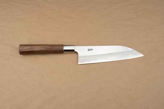 Kurotori Tanzo Ginsan Funayuki Santoku 165mm from Kurotori