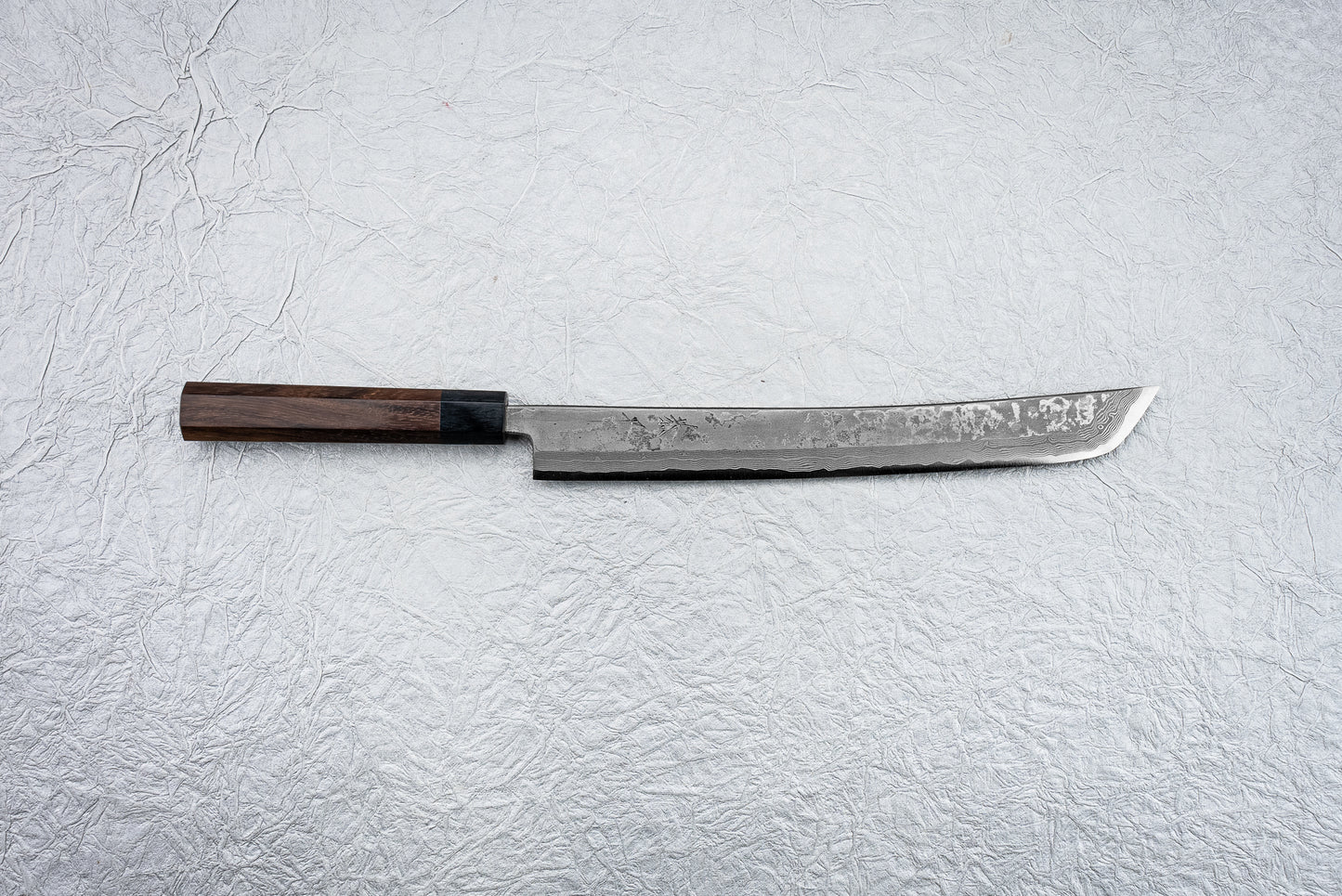 Kyohei Shindo Aogami Damascus Sakimaru Sujihiki 270mm