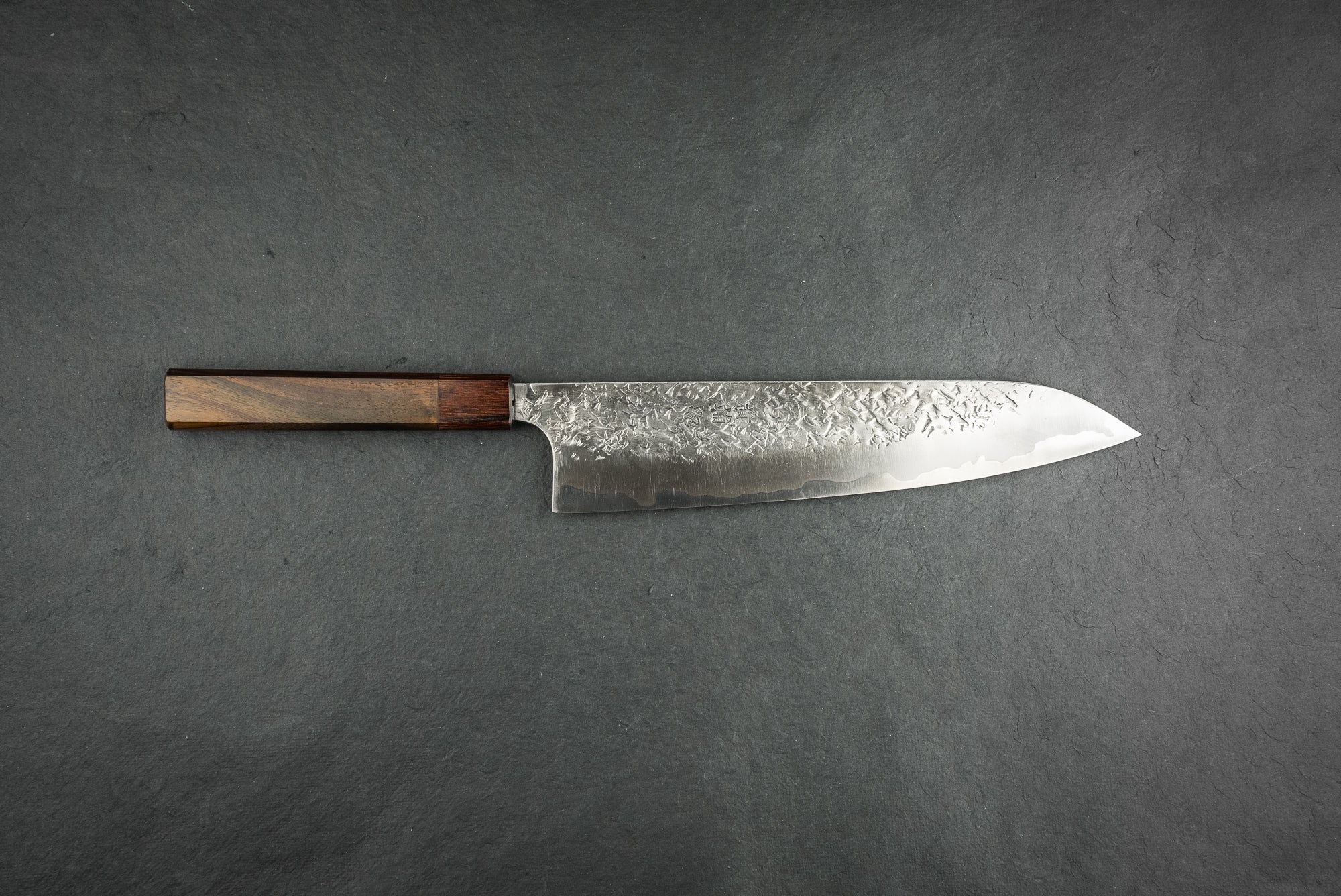 Kisuke Manaka ATS-34 Tsuchime Gyuto 240mm from Manaka Hamono