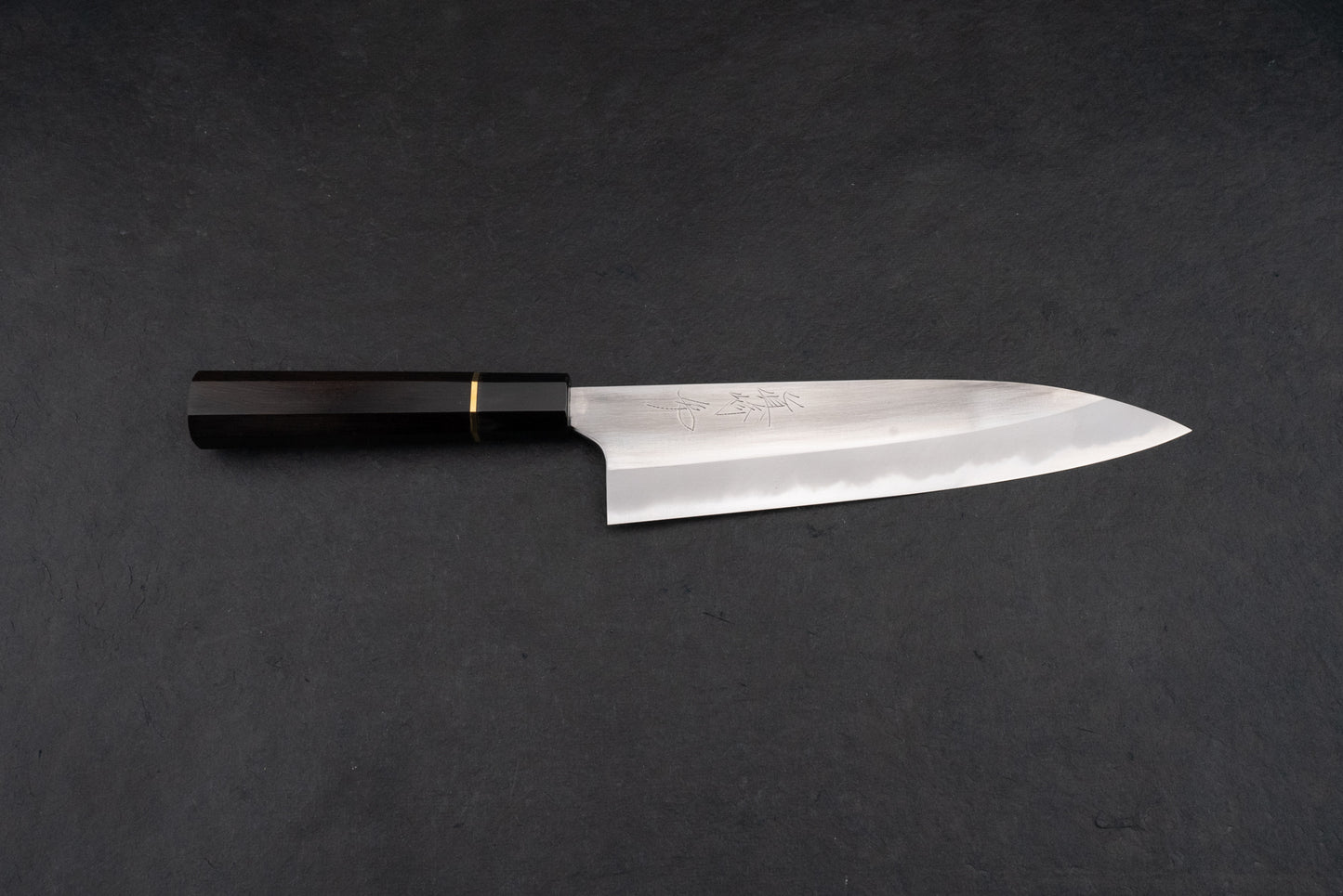 Mazaki Aogami Super Honsanmai Migaki Gyuto 210mm from Naoki Mazaki