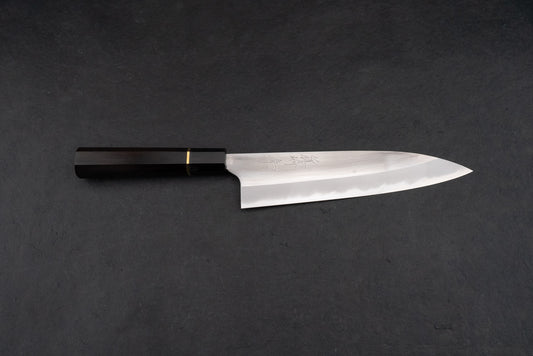 Mazaki Aogami Super Honsanmai Migaki Gyuto 210mm from Naoki Mazaki