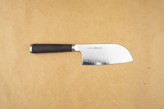 Shizu Hamono Shikisai Miyako Tall Ko-Santoku 120mm