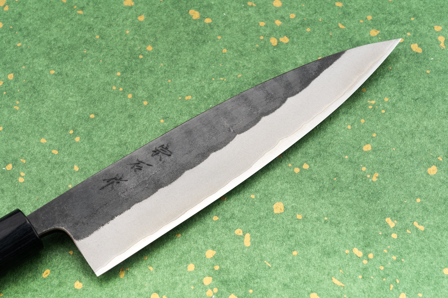 Muneishi Aogami Stainless Kurouchi Gyuto 210mm