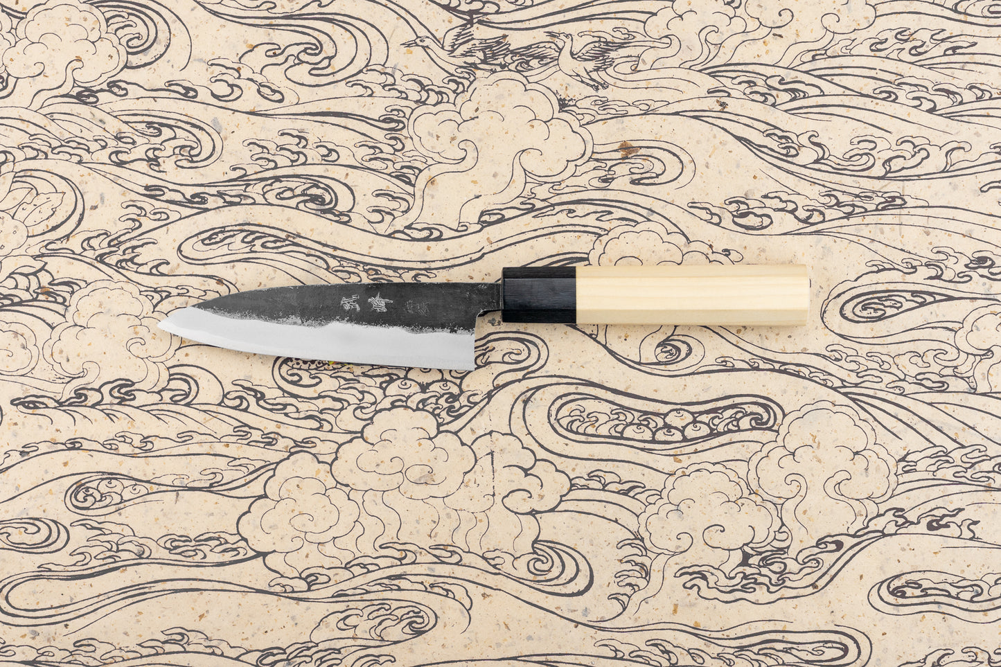 Takeo Murata Aoichi Kurouchi Wa Sabaki Petty 120mm