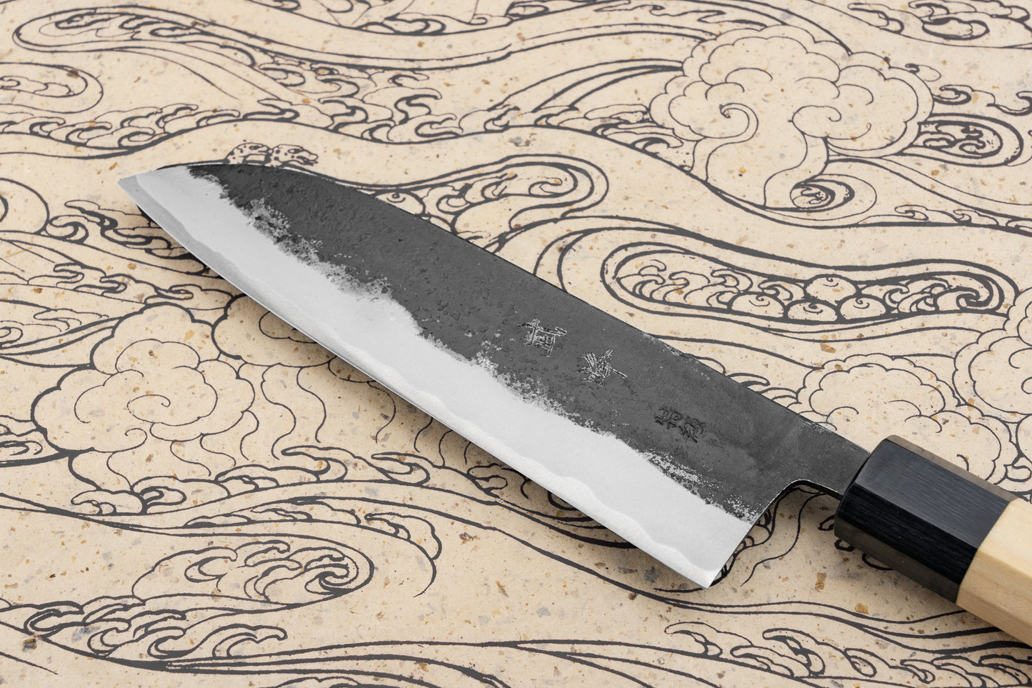 Takeo Murata Aoichi Kurouchi Wa Santoku 165mm