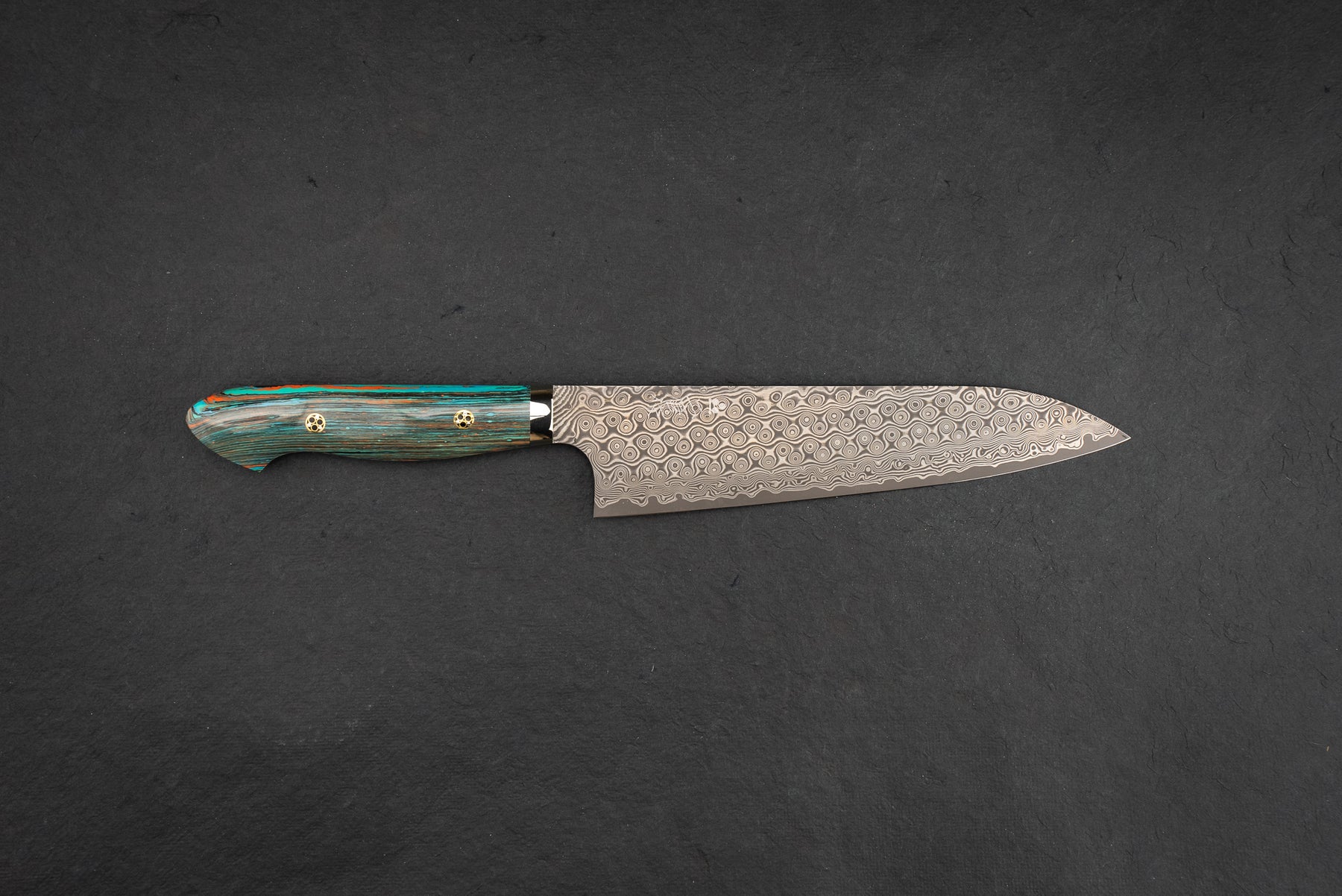 Nigara SG2 Damascus Western Gyuto 210mm Knifewear Handcrafted