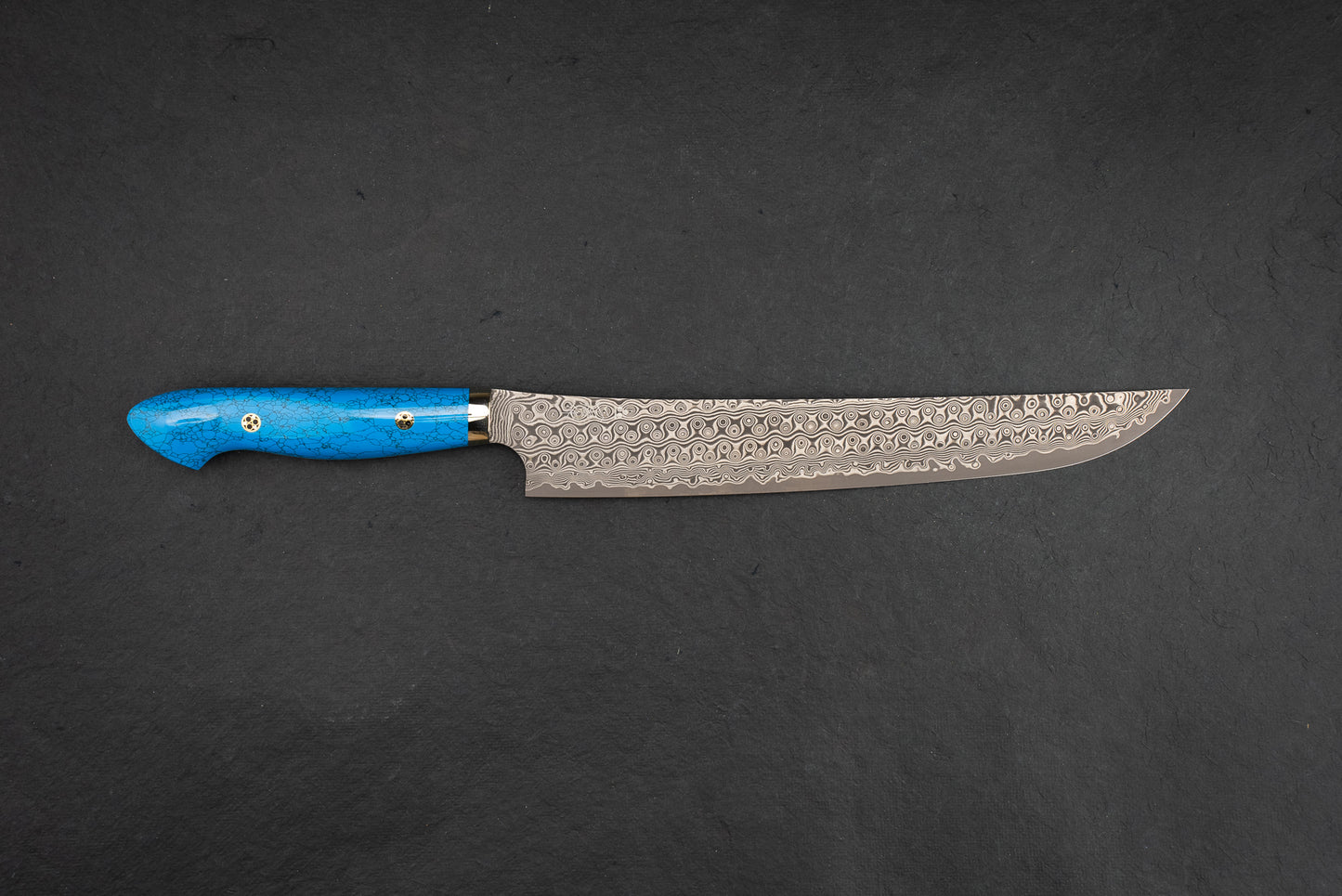 Nigara SG2 Damascus Western Sakimaru Sujihiki 270mm