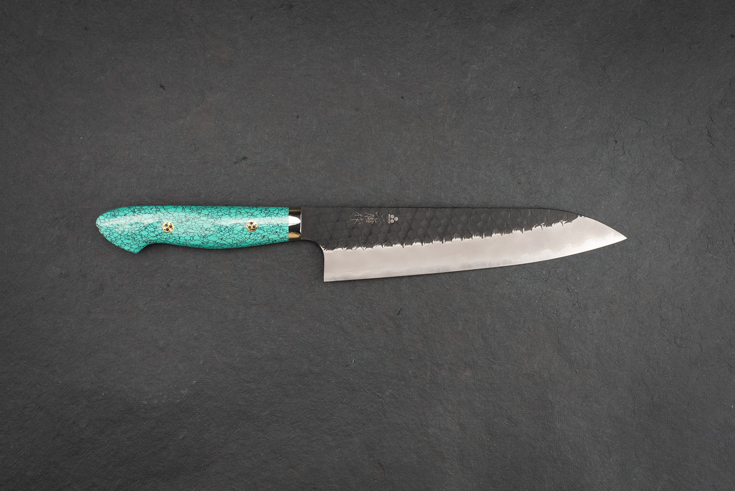 Nigara SG2 Kurouchi Tsuchime Western Gyuto 210mm