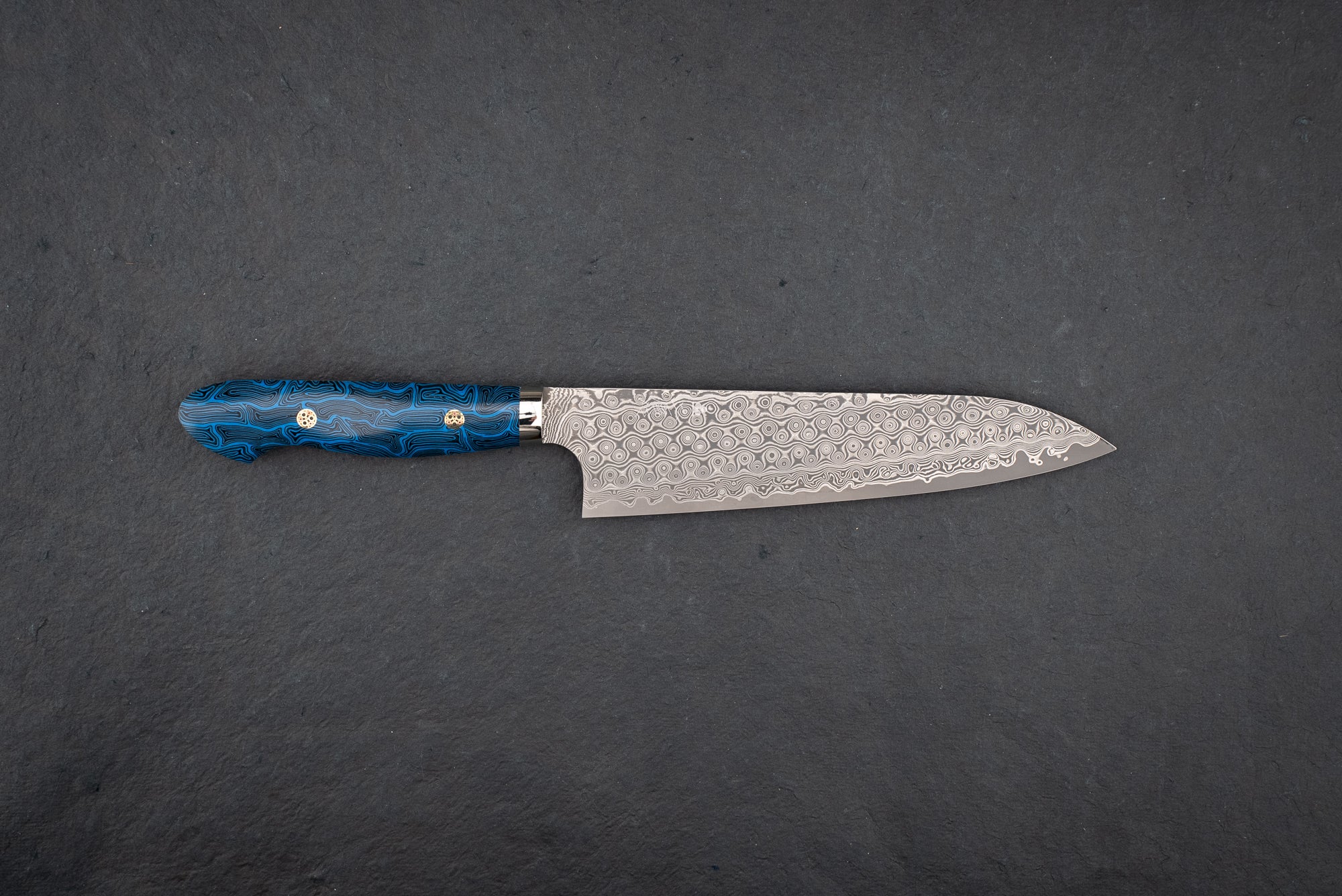 Nigara SG2 Damascus Western Gyuto 210mm Knifewear Handcrafted