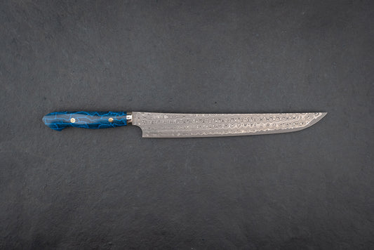 Nigara SG2 Damascus Western Sakimaru Sujihiki 300mm