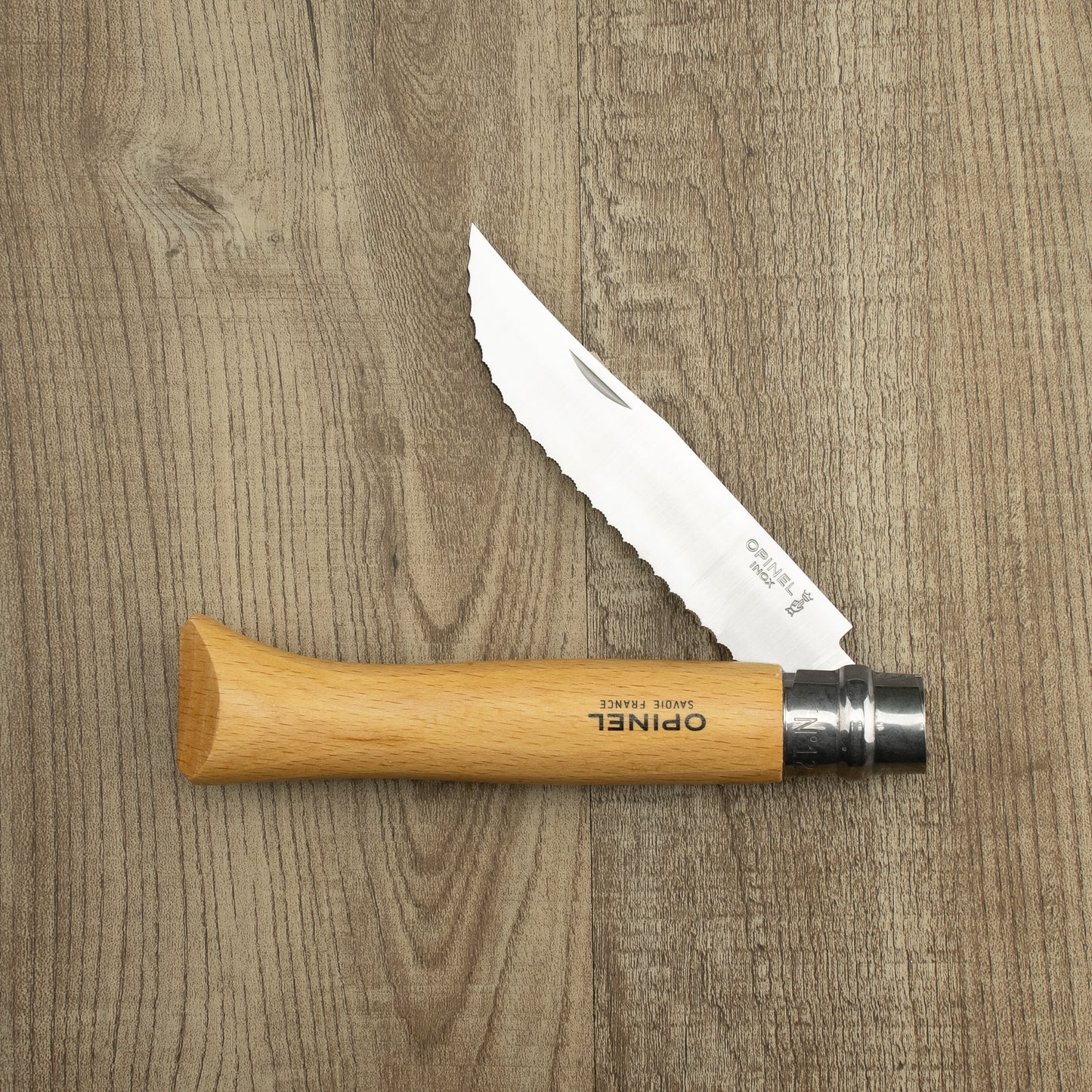Opinel Inox No.12 Folding Knife Serrated from Opinel