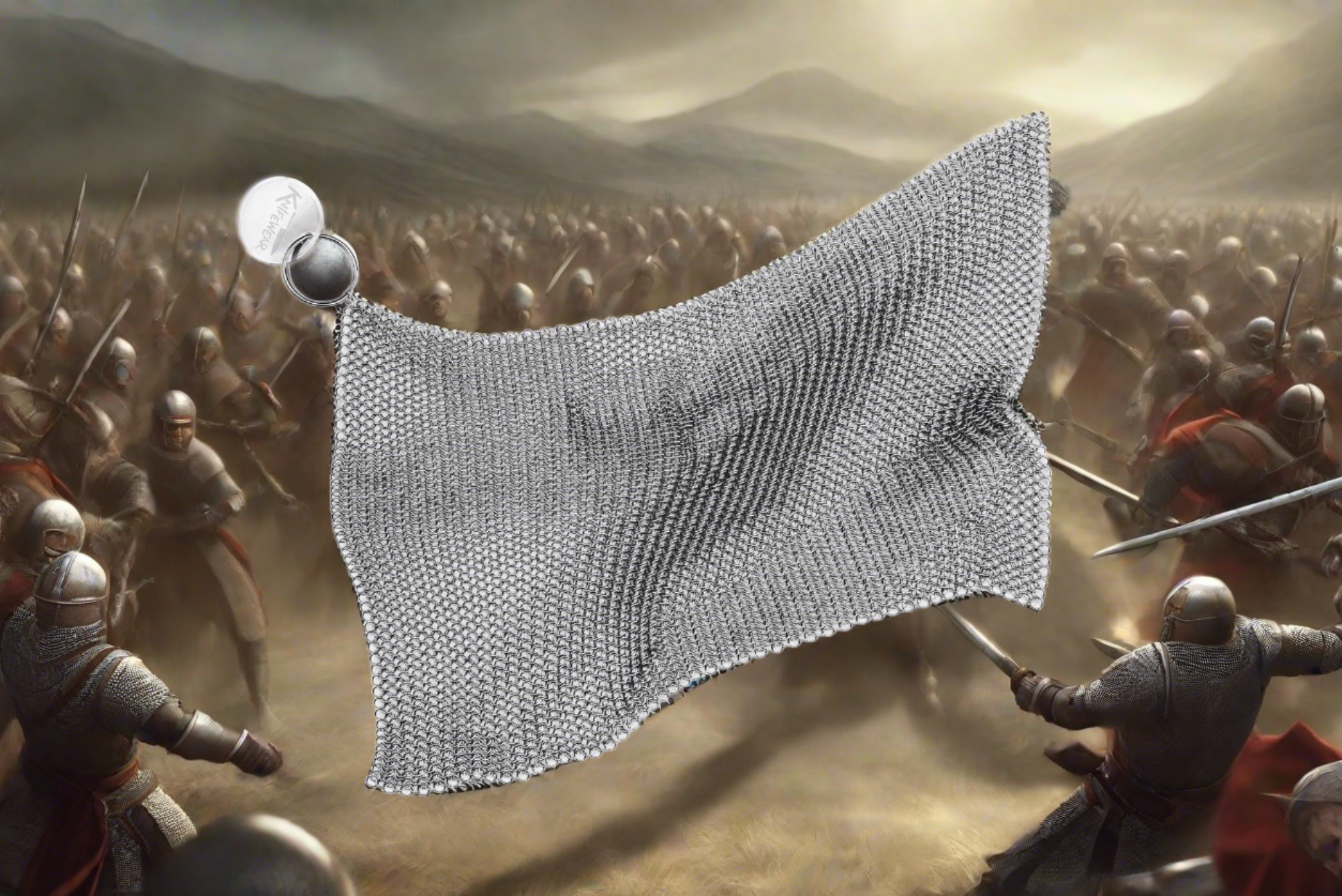 Sir Scrubs-A-Lot's Ye Olde Chainmail Pan Scrubber