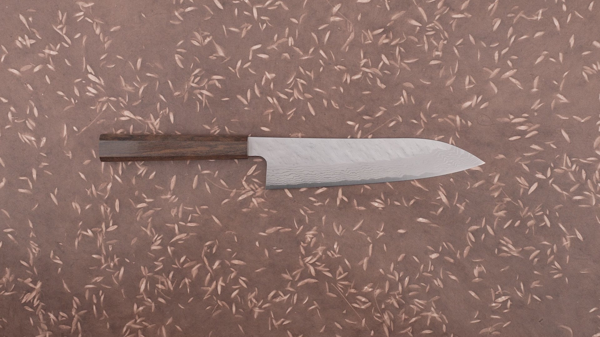 Nigara VG10 Tsuchime Damascus Santoku 180mm – Knifewear