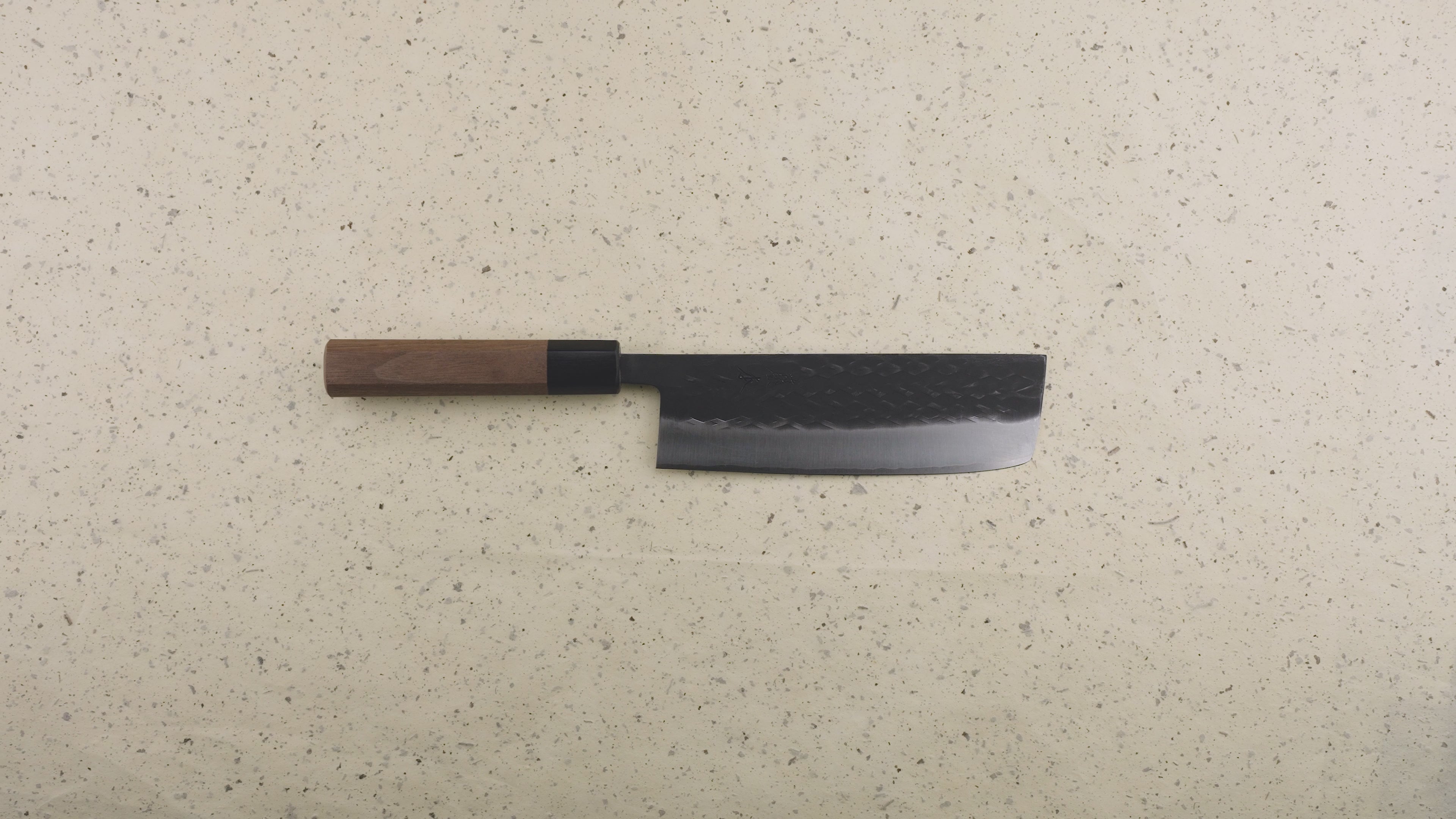 Fujimoto Hammer Tone SLD Nakiri 165mm Knifewear Handcrafted