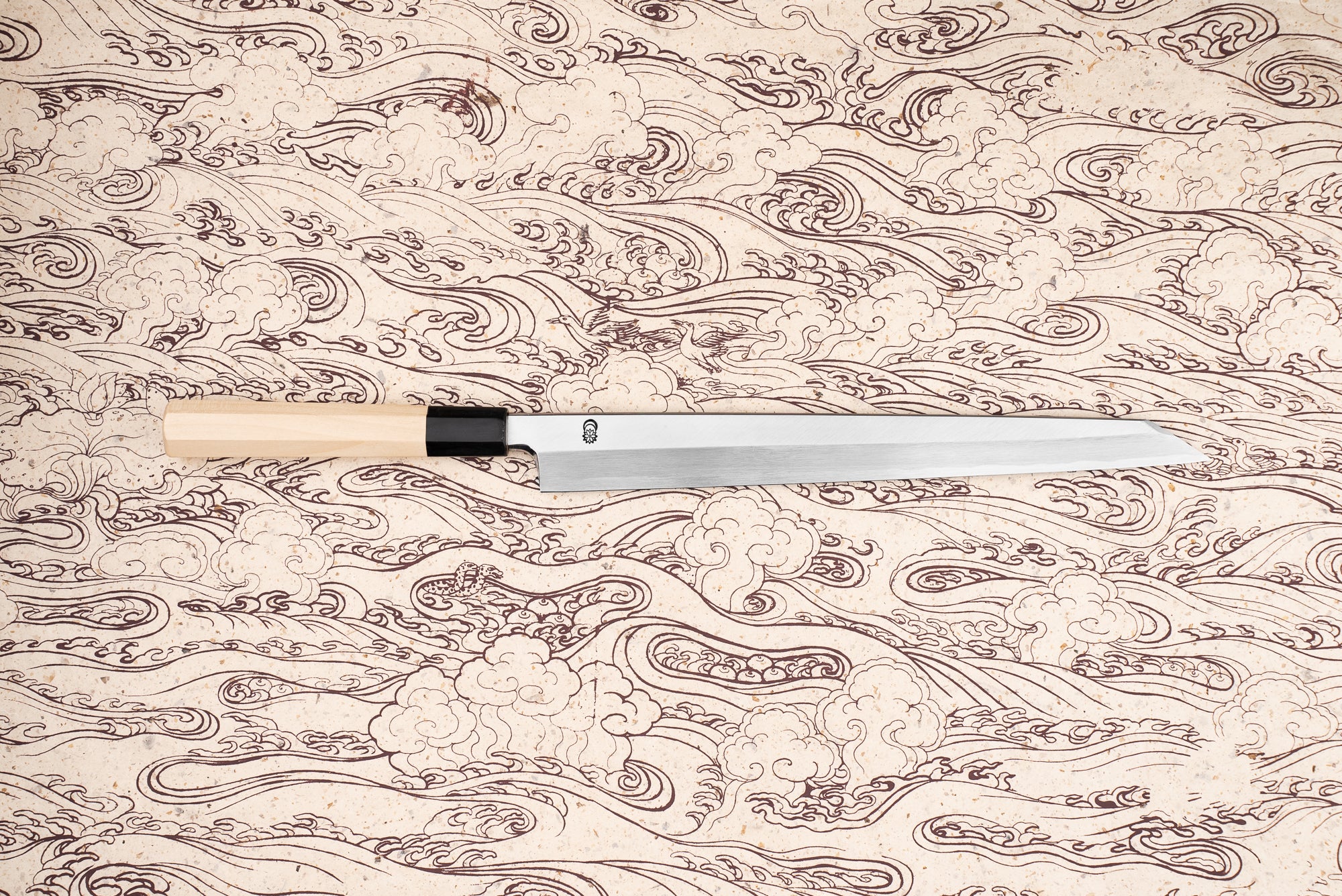 Sakai Kikumori Kikuzuki Kasumi Kiritsuke Yanagiba 300mm from Sakai Kikumori
