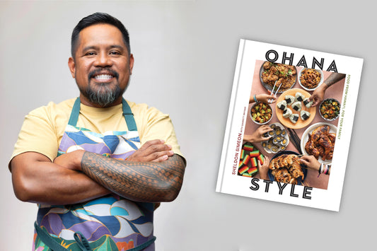Séance de dédicaces avec Sheldon Simeon + livre de cuisine Ohana Style