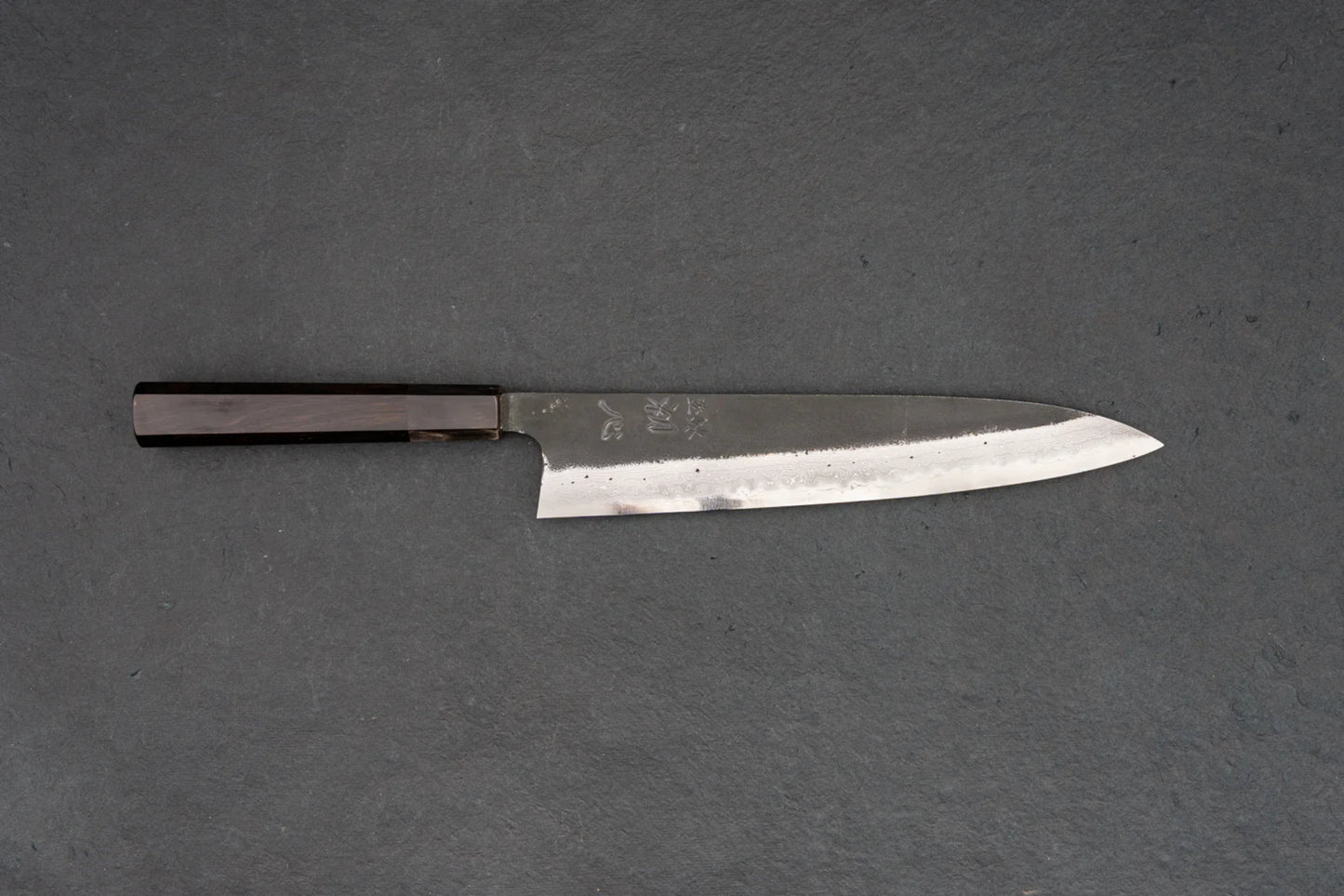 Hatsukokoro Shinkiro AS Kurouchi Damascus Gyuto 240mm from Hatsukokoro