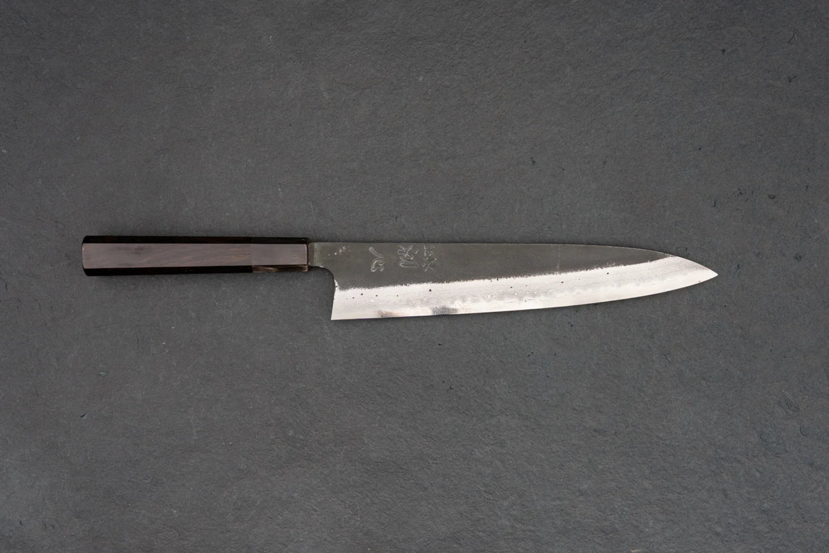 Hatsukokoro Shinkiro AS Kurouchi Damascus Gyuto 240mm from Hatsukokoro
