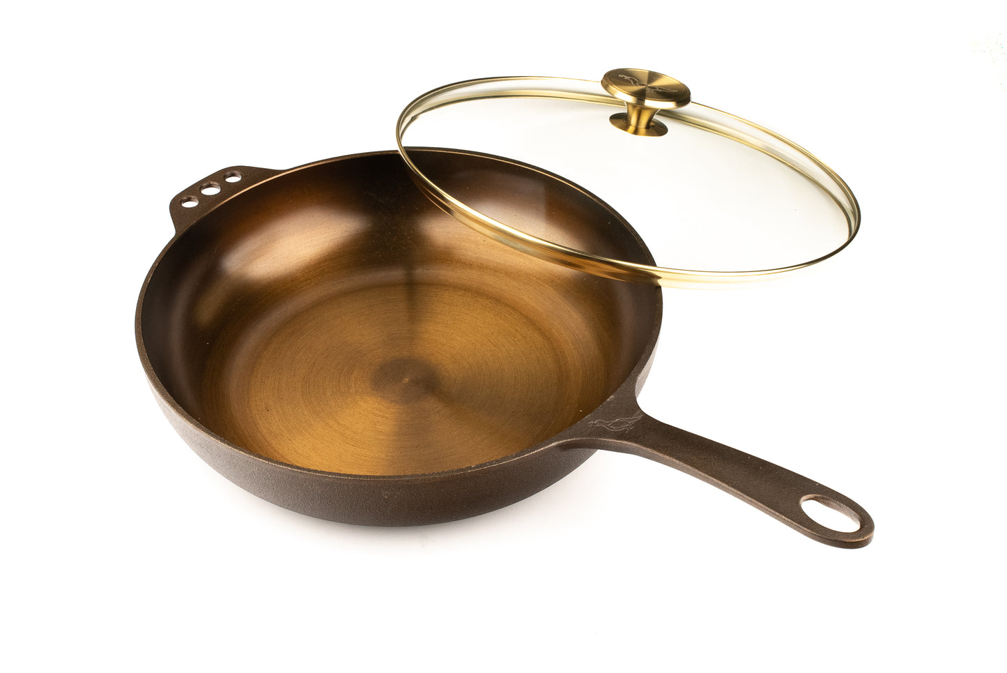 Smithey No. 11 DEEP Skillet with Glass Lid