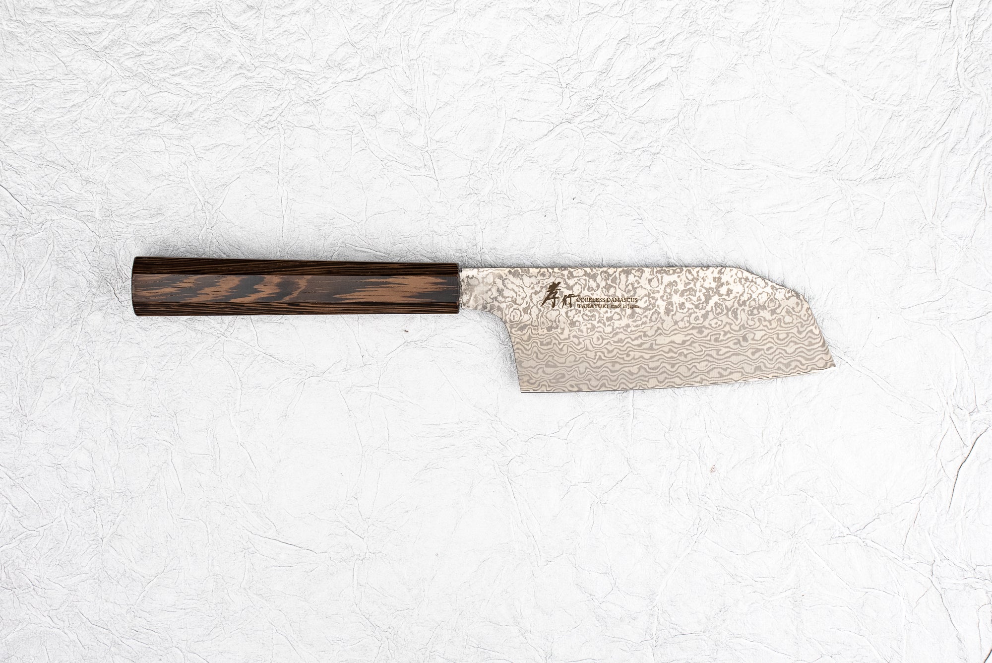 Sakai Takayuki VG10/VG2 Coreless Damascus Tall Ko-Bunka 135mm from Sakai Takayuki