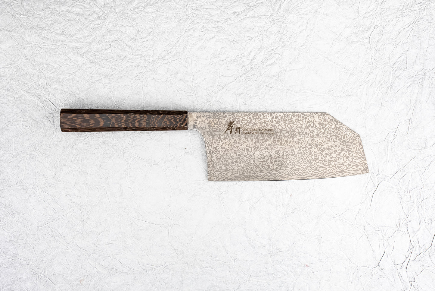 Sakai Takayuki VG10/VG2 Coreless Damascus Tall Bunka 195mm