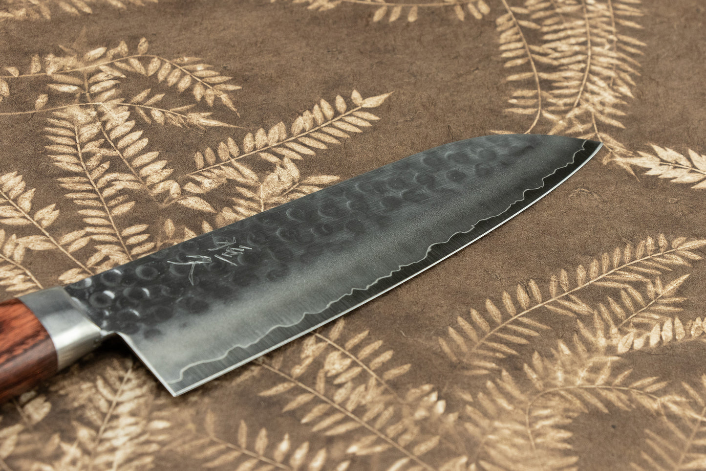 Tsunehisa Swedish Stainless Juni  拾弐 Tsuchime Western Santoku 165mm