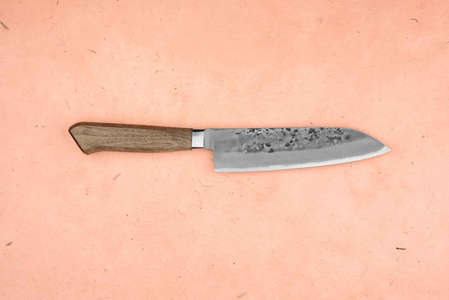 Tadafusa Nashiji Western Walnut Santoku 170mm