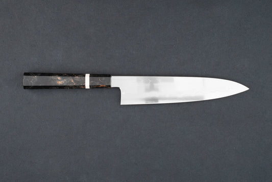 Tetsujin Hamono Ginsan Ukiba Gyuto 210mm