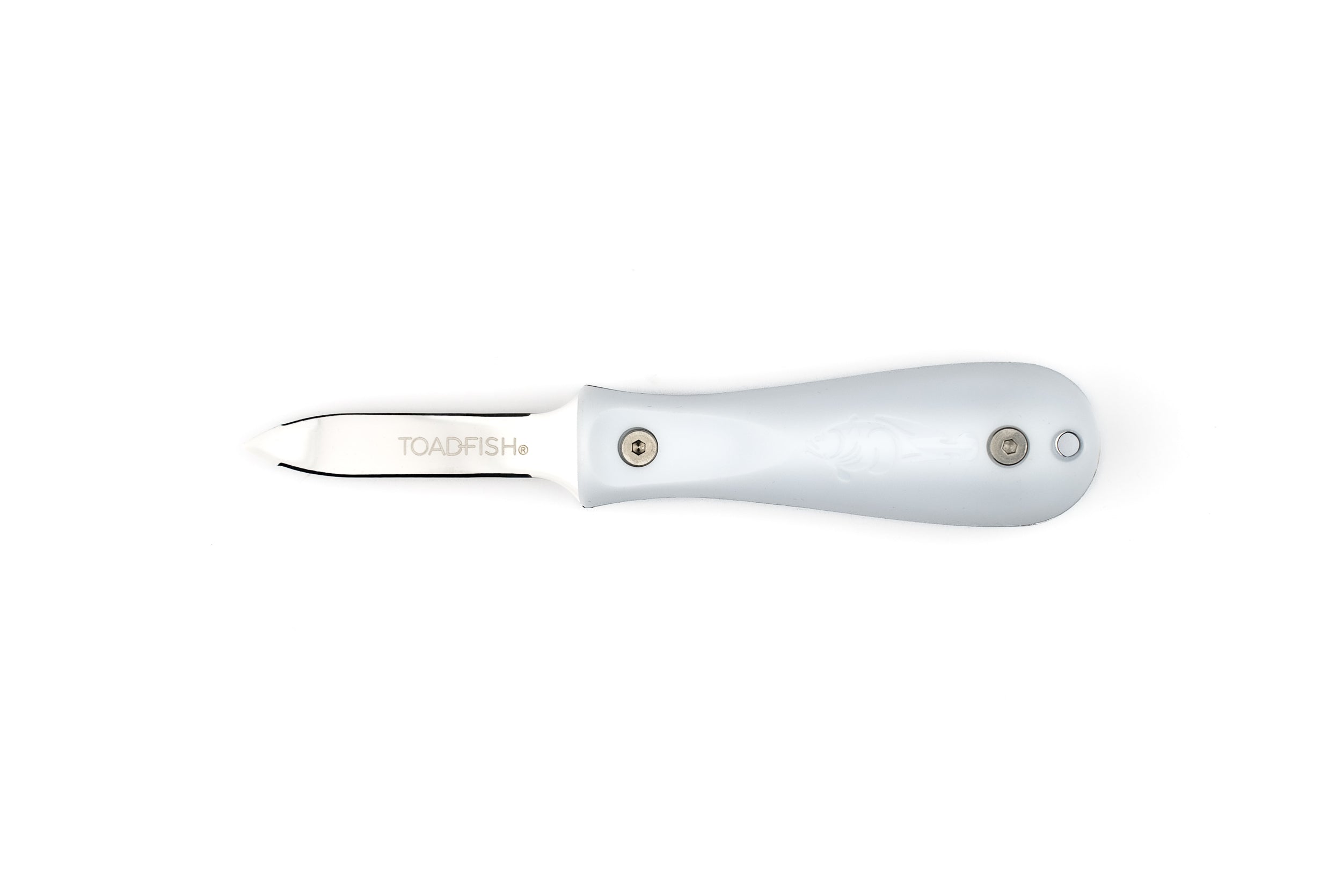 Toadfish Pro Edition Oyster Knife White Knifewear Handcrafted