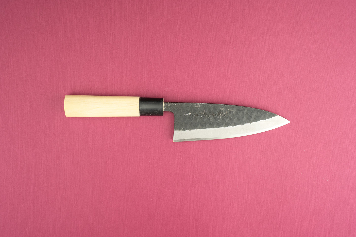 TOJIRO Shirogami Hammered Deba 150mm